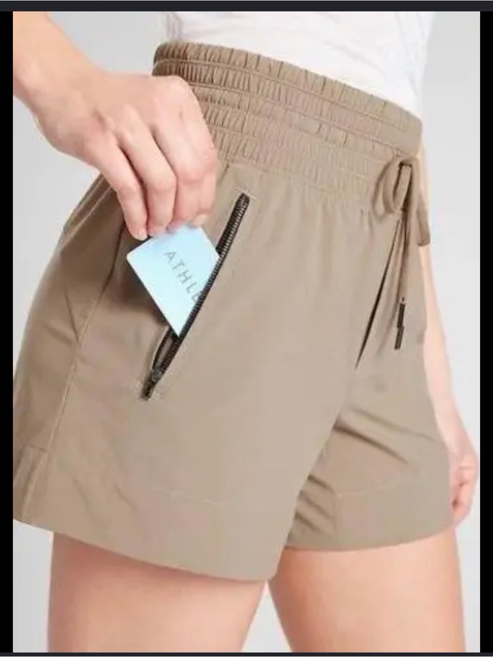 Athleta Camden shorts size 6